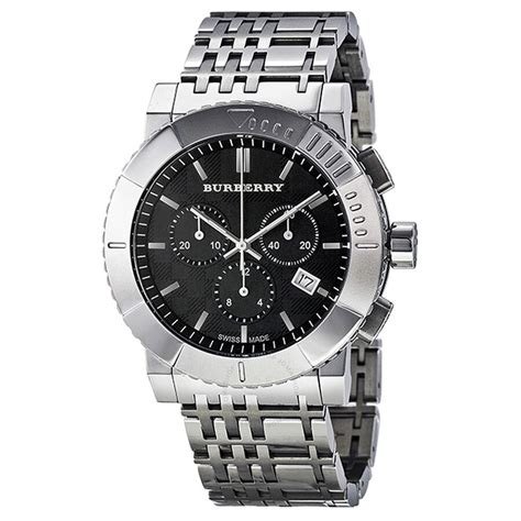 burberry steel wristwatches|burberry stainless steel watch bu2304.